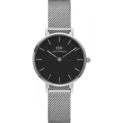 Daniel Wellington Classic Petite Sterling (Black) 28mm