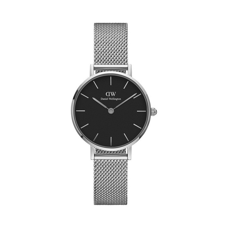 Daniel Wellington Classic Petite Sterling (Black) 28mm