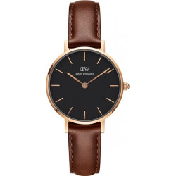 Daniel Wellington Classic Petite St Mawes (Black) 28mm