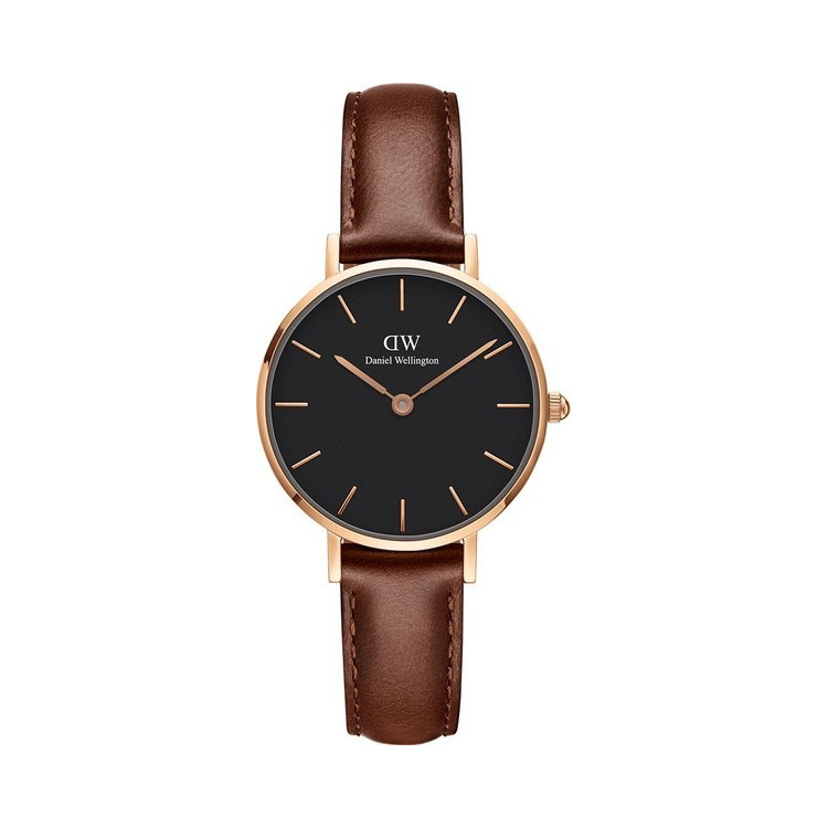 Daniel Wellington Classic Petite St Mawes (Black) 28mm