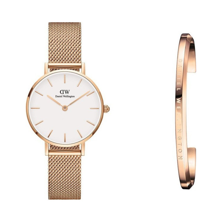 Daniel Wellington Classic Petite Melrose 28mm + Classic Cuff S