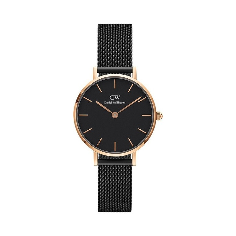 Daniel Wellington Classic Black Petite Ashfield 28mm + Sheffield ремешок