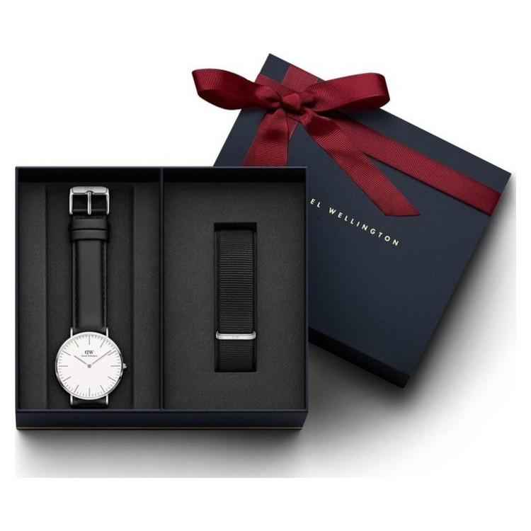 Daniel Wellington Classic Sheffield 40mm + Cornwall ремешок