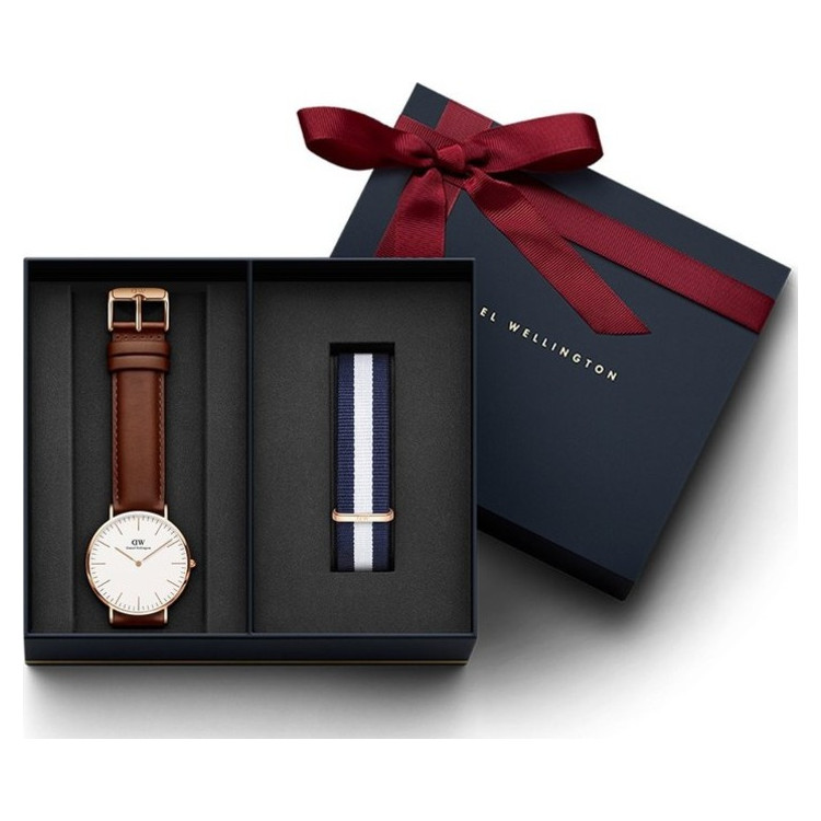 Daniel Wellington Classic St Mawes 40mm + Glasgow ремешок