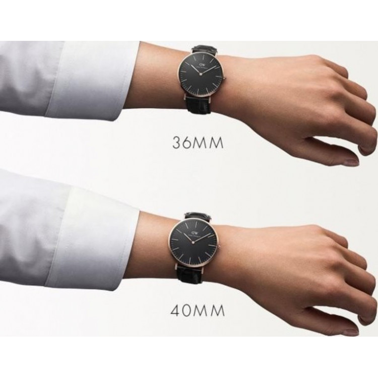 Daniel Wellington Classic Black Reading