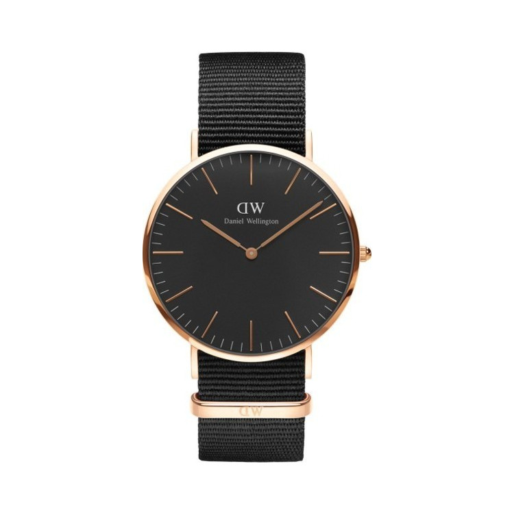 Daniel Wellington Classic Black Cornwall