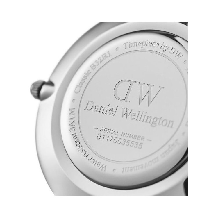 Daniel Wellington Classic Petite Black Sterling 32mm